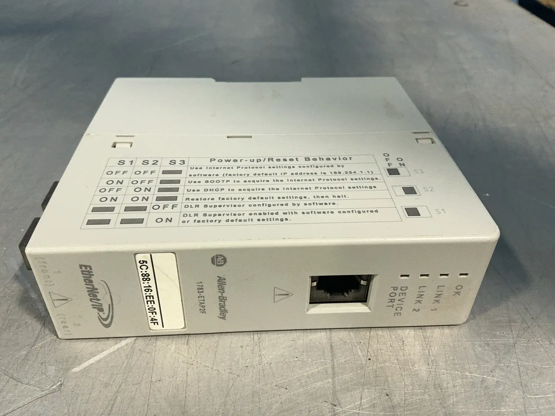 Used 2020 ALLENBRADLEY 1783ETAP2F PLC Ethernet Equipment Ohio US | HGR 24 #1478308