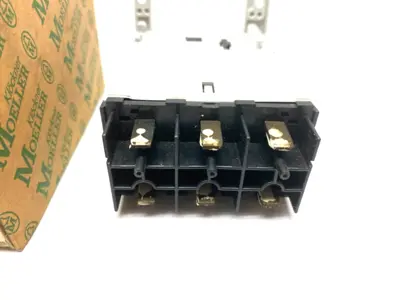 USED MOELLER ADJUSTABLE MOTOR PROTECTION TRIP BLOCK 1-1.6A, 14-22A