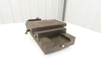 Milling Machine Sliding Dovetail Threaded Fixture Table 8"x12" With 10"x6" Added