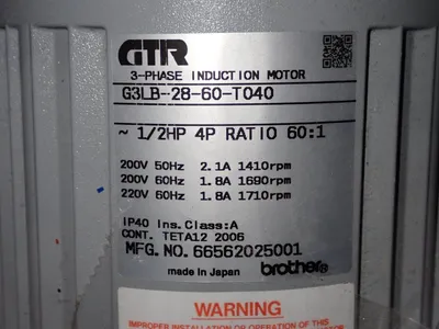 USED GTR G3LB2860T040