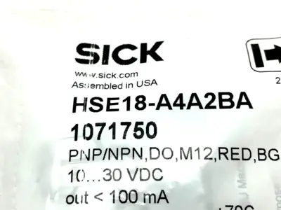 HSE18-A4A2BA | SICK  Through-Beam Photoelectric Sensor - New