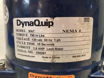 USED DYNAQUIP MA7