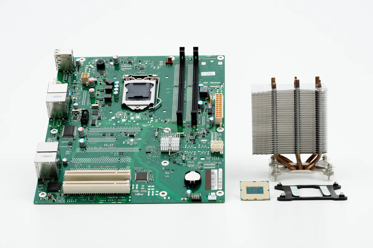 KUKA Mainboard FTS D3236-K + CPU Qc + Kk.