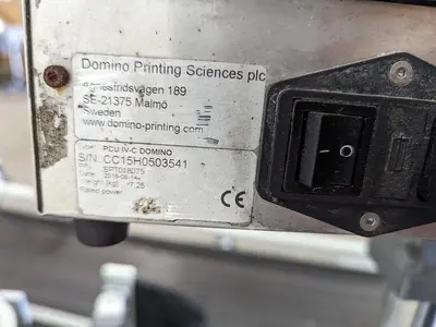 USED 2015 DOMINO PRINTING SCIENCES M-SERIES PLUS-WR100-LEFT-90-11