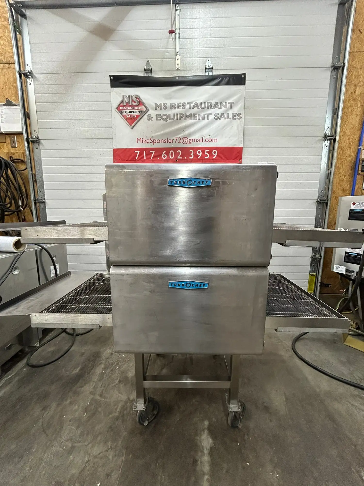 Turbochef HHC2020 High Speed Double Conveyor Pizza Ovens Refurbished and Works