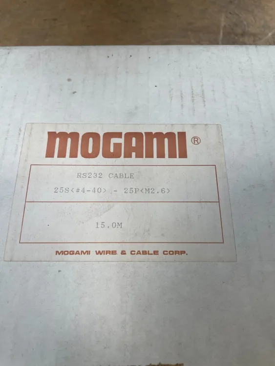 Used Mogami Mogami RS232 Cable & Wire South Carolina US | Palmetto Automation #1161529