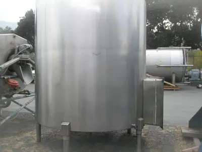 Tank, 1,550 Gallon, S/st, 78" X 86", #S738679