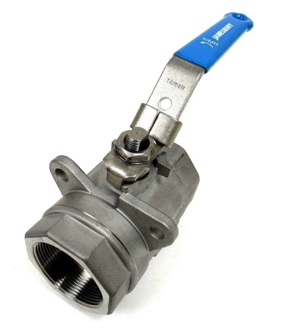 NEW JAMESBURY 5H36HBRT BALL VALVE 2" L13 CF8M 3000-CWP