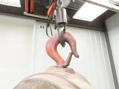 CM Cyclone Series 646 1-1/2 Ton 3000Lb Manual Chain Fall Hand Hoist 20' Lift