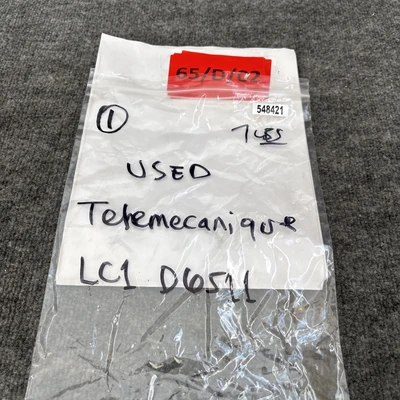 Used Telemecanique LC1 D6511 Misc Industrial Equipment California US | Davliegogo LLC #1729733