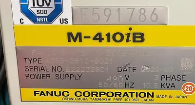 Used 2022 FANUC M-410IB/700 PALLETIZING ROBOT WITH R-30IB PLUS CONTROLLER MINT! Robots | Harbor Machinery Inc. #1283372