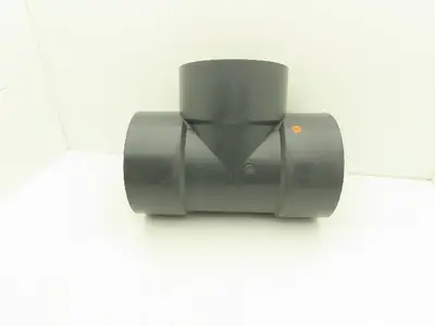 Ipex SCH 80  8" PVC Slip Tee Fitting Schedule 80 Gray ASTM D-2467