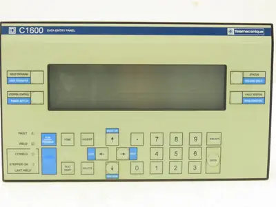 Telemecanique C1600 HMI Welding VFD OP Push Button Panel 24V V2.1 W81491349