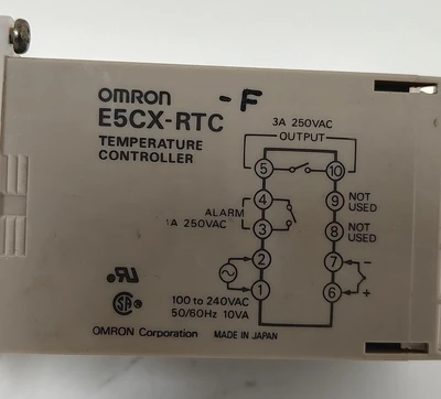 Used OMRON E5CX-RTC Temperature Controls Kentucky US | Edwards Industrial Repair #1327752