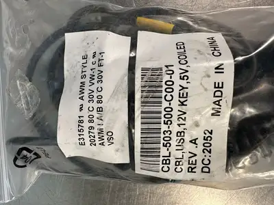 Honeywell CBL-503-500-C00 12V USB 5V CBL-503-500-C00-01 NEW (5.3.5)