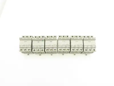 Buss Bussmann CHM3 DIN-Rail Fuse Holder 30A 3-Pole 600V  Lot of 6