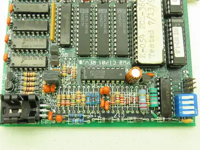 Curtis PWC-360-020 Romdisk PWB C1201 Rev B PCE Rom Disc Circuit Board