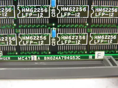 Mitsubishi Mazak BN624A794G53C PCB Slot Rack Printed Circuit Board Card MC471