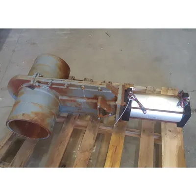 Used 10" ASHvac Allen Sherman Hoff Segregating Knife Slide Gate Valve