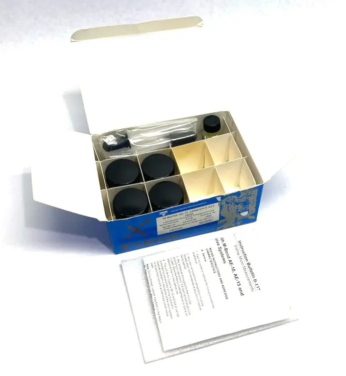 Used Vishay M-Bond AE-10 Adhesive Kit EXPIRED DECEMBER 2007 Commercial Materials & Supplies Michigan US | Maverick Industrial Sales #1507396