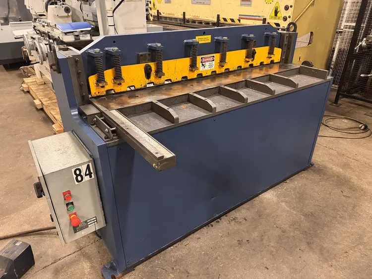 Used RK MACHINERY MS-25-5 Power Squaring Shears (Gauge) Ontario CA | Trader Machinery Inc #1062994