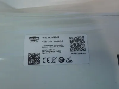 NEW SCHMALZ SCPI 15 NC RD M126