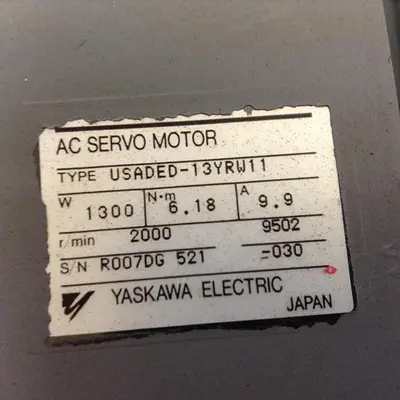 USED YASKAWA ELECTRIC USADED-13YRW11