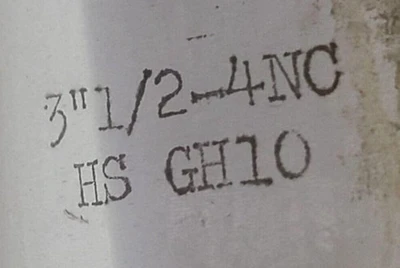 3-1/2 - 4NC GH10 HS Tap Brand New