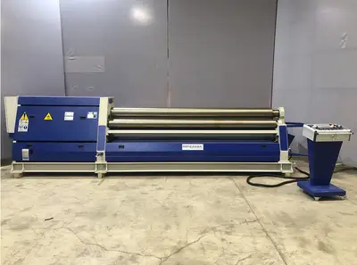 New | in-Stock BENDMAK CY4R-HHS 230-30/8 Plate Bending Rolls including Pinch Texas US | FMI Trading #679509