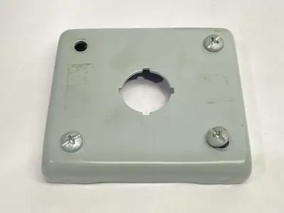 E1PBGXM | Hoffman  Pushbutton Enclosure w/ 22mm Push Button Cutout - Used
