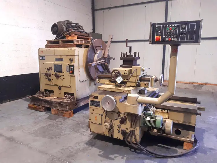 Used WMW DP1/S2 Ø 2000 MM Engine Lathes BE | Apt International N.V #361702