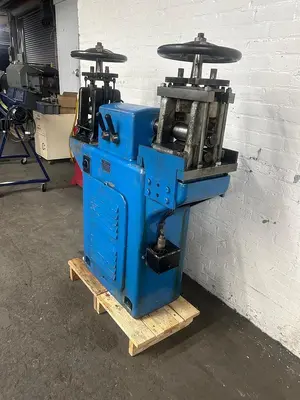 I.M.O.V Double-Sided Plate and Wire Power Rolling Mill for Gold, Silver, Italian Made