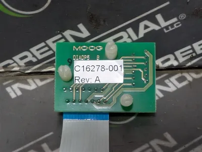 MOOG C16278-001 ParCon Jr. Parison Display Interface Adapter DIADP5 Used