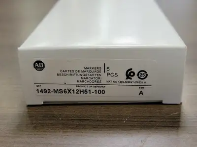NEW ALLEN-BRADLEY 1492-MS6X12H51-100