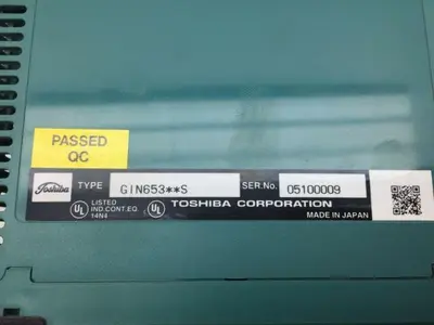 Toshiba GIN653**S 16 PT AC Input Module 100-120VAC