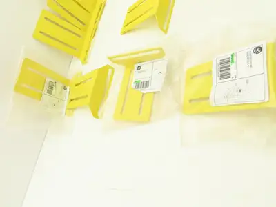 Allen Bradley 60-2722  2x6" Conveyor Sensor Reflector Bracket Yellow  Lot of 14