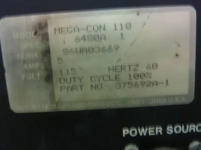 USED HOBART MEGA-CON110