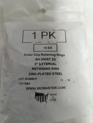New | in-Stock MCMASTER SH-200ST ZD Misc Fasteners Ohio US | Surplus Asset Holdings #1466614
