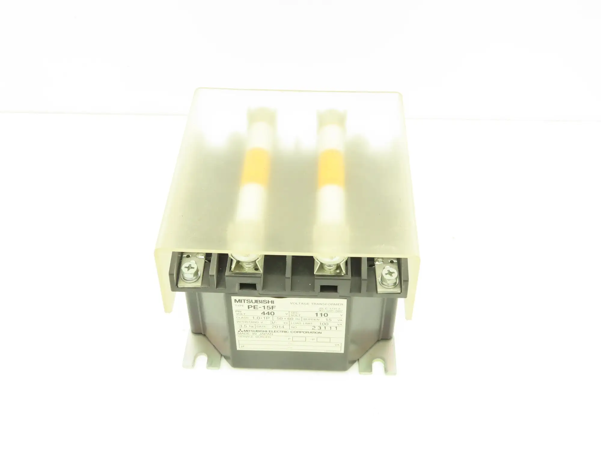 Mitsubishi PE-15F Step-Down Power Transformer 15VA HV 440V LV 110V