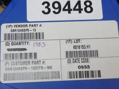 USED DIODES INC SBR1045SP5-13