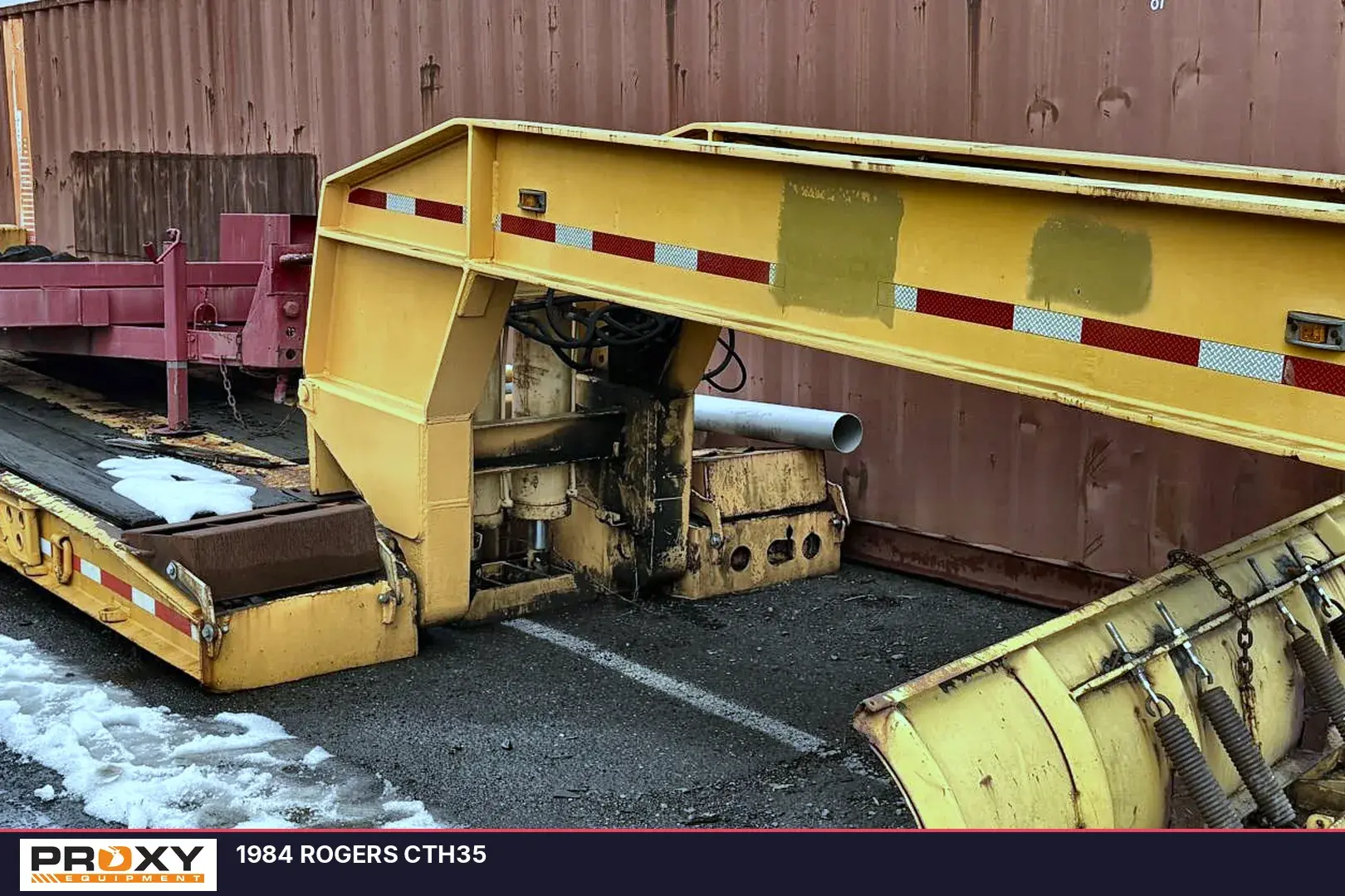 Used 1984 ROGERS CTH35 Lowboy Trailers New Jersey US | Proxy Equipment #1383072