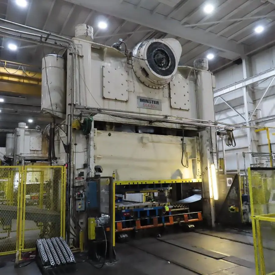 Used 1988 MINSTER SE4-800-168 X 84 Straight Side Presses Michigan US | Midwest Press and Automation #1421981