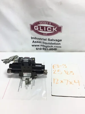 Nachi SS-G01-C5-FR-E115-E30 Wet Type Solenoid Operated Directional Control Valve