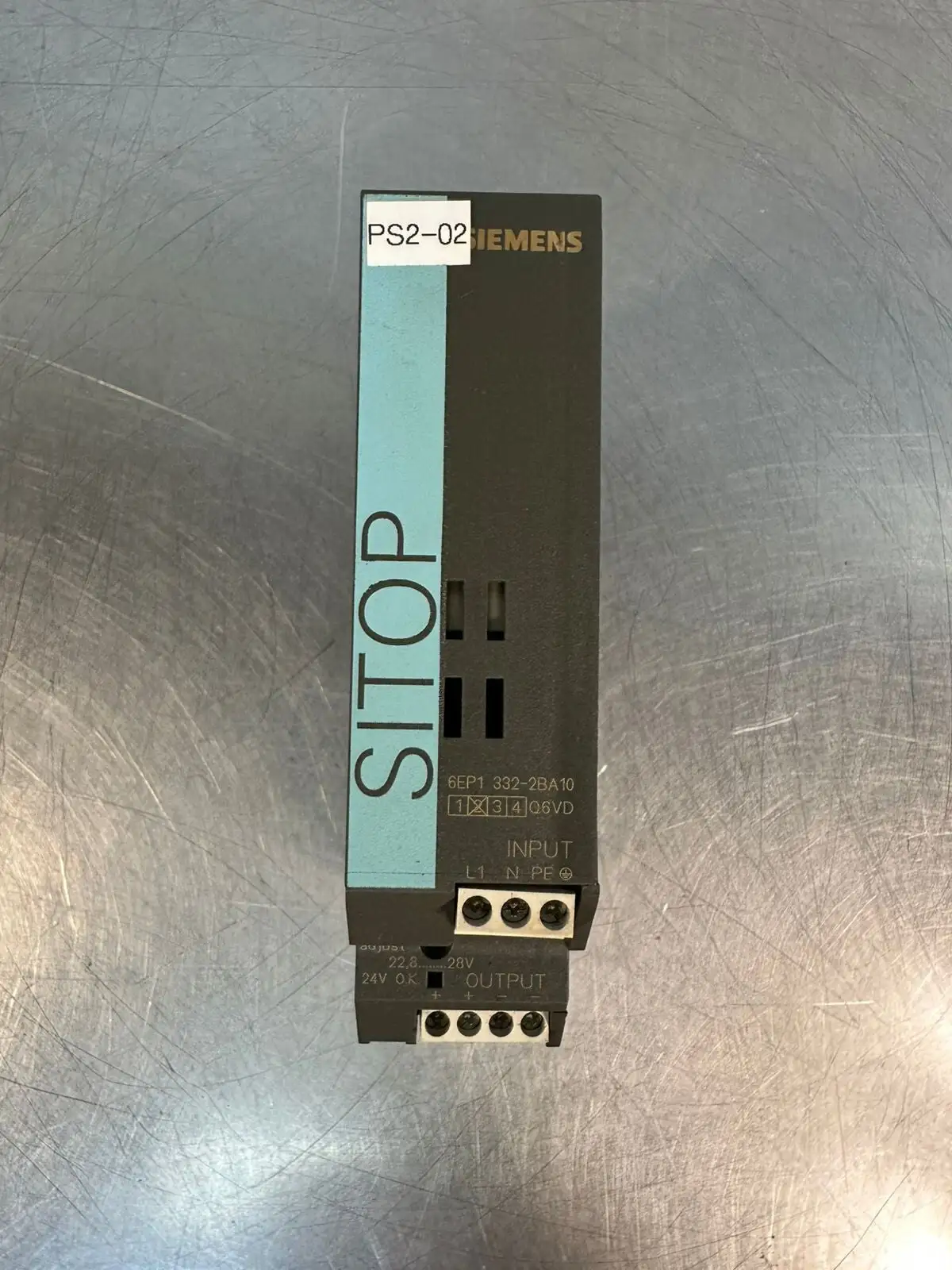 Siemens 6EP1 332-2BA10 Sitop Smart Power Supply Sitop Smart 2,5A (5.4.5)