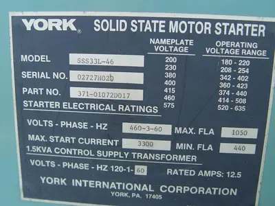 USED YORK SSS33L-46