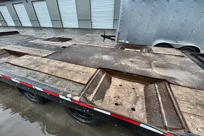 Used 2005 MONROE T-50 Flatbed Trailers Wisconsin US | Proxy Equipment #1378103