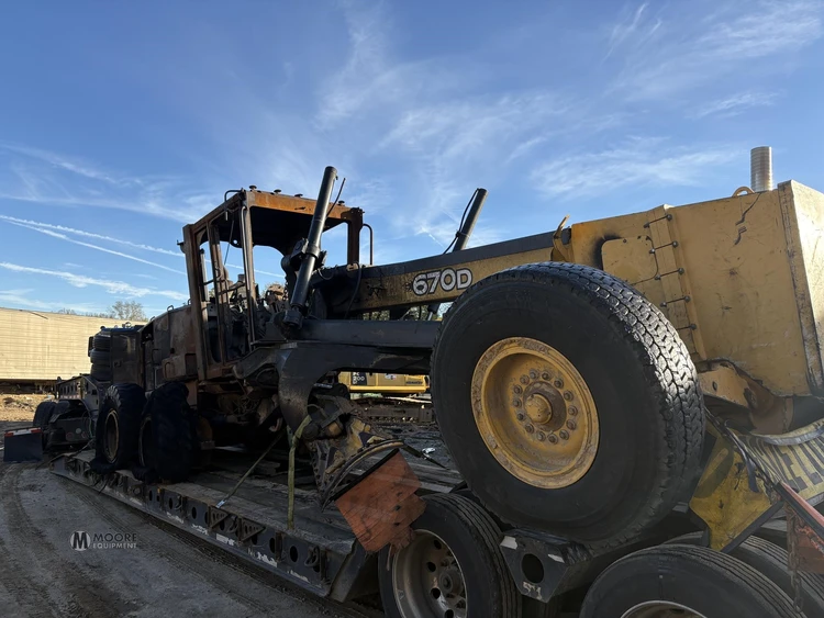 Used DEERE 670D Motor Graders Tennessee US | Moore Equipment #1516765