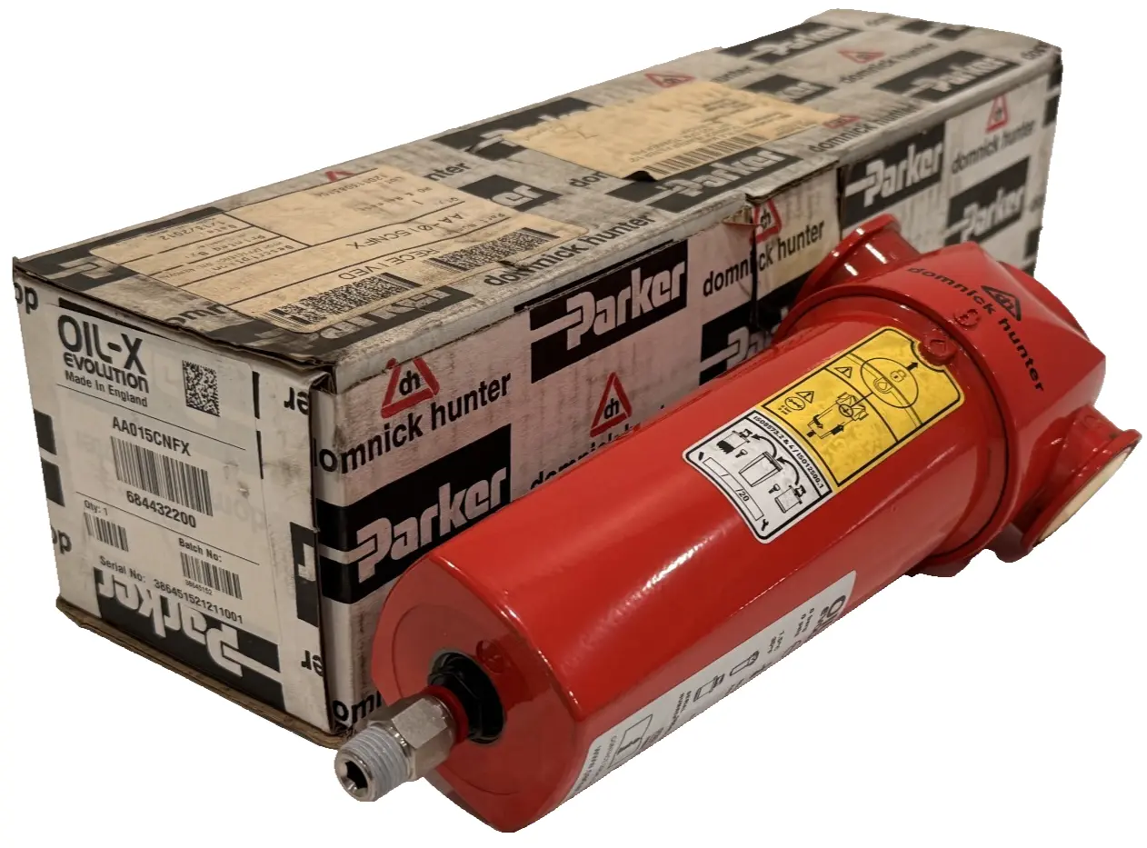 NEW PARKER DOMNICK HUNTER AA015CNFX PNEUMATIC OIL FILTER