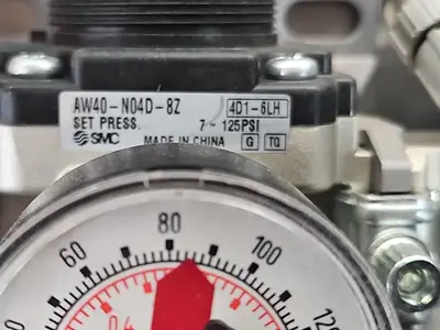 SMC AV4000-04-5DZ + AW-N04D-8Z + VHS40-N04-ZMain Pressure Regulator Loc6D33