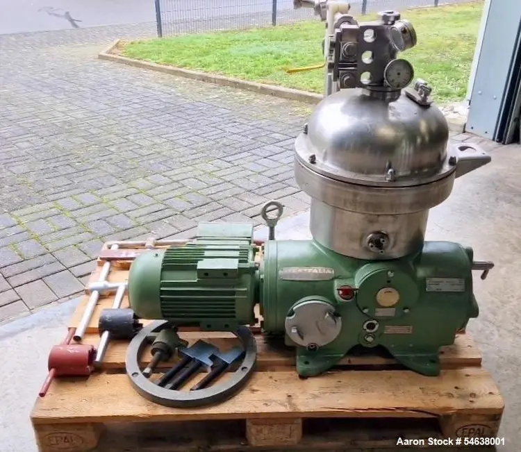 Used GEA WESTFALIA SA7-01-576 Disc Stack Centrifuges Illinois US | Aaron Equipment #1410851